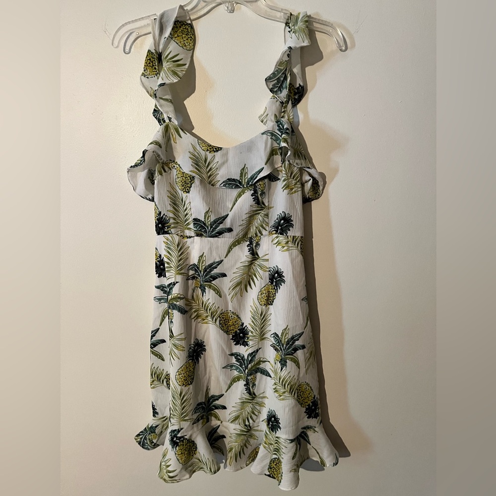 Flowy Pineapple summer dress